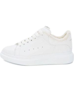McQueen Oversized Trainer - White