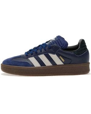adidas Samba Xlg 'Dark Gum' - Blue