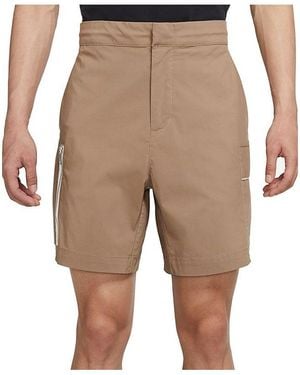 Nike As Sportswear Ste Wvn Utility Short Sandalwood - Natural
