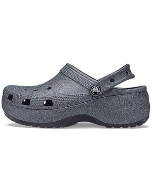 Crocs™ (Wmns) Classic Platform Glitter Ii Clog - Gray