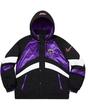 Supreme X Nike Hooded Sport Jacket - Blue