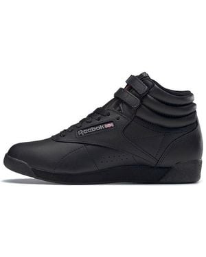 Reebok (Wmns) Freestyle High 'Triple' - Black