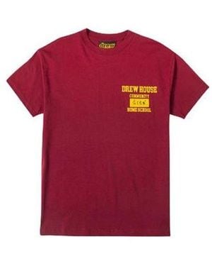 Drew House Community T-Shirt - Red