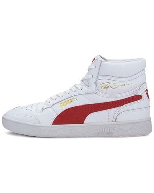 PUMA Ralph Sampson Mid High Risk' - White