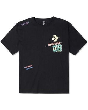 Converse Put-A-Smile-On-Your-Face Logo T-Shirt - Black