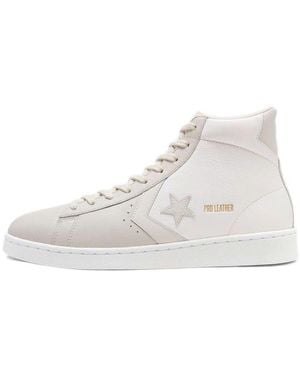Converse Pro Leather High 'Pale Putty' - White