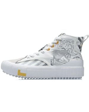 Li-ning (Wmns) Classic Canvas Hi X Disney - Gray