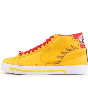 Nike Michael Lau X Blazer Premium Sb 'China Bmx' - Yellow