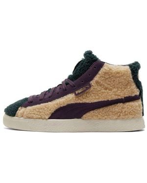 PUMA Basket Mid Vintage 'Sherpa' - Blue