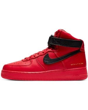 Nike X 1017 Alyx 9Sm Air Force 1 High 'University' - Red