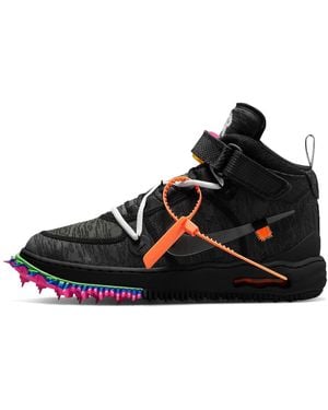 NIKE X OFF-WHITE Air Force 1 Mid "Off - Black