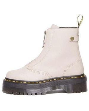 Dr. Martens (Wmns) Jetta Platform Boots 'Vintage Taupe' - Natural