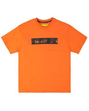 Nike Nrg Ispa Graphic Tee - Orange
