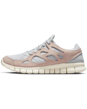 Nike Free Run 2 'Wolf Fossil Stone' - White