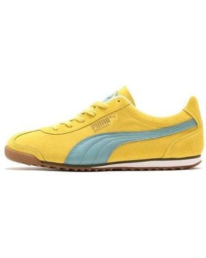 PUMA Arizona Low Top Athleisure Casual Sports Shoe - Yellow