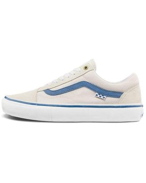 Vans Skate Old Skool 'Raw Canvas' - Blue