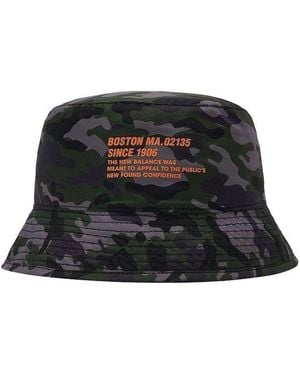 New Balance Nb Fisherman Hat 'Camo' - Black