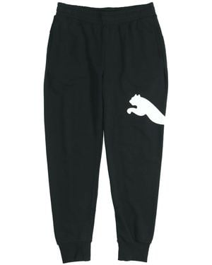 PUMA Big Logo Graphic Trousers - Black