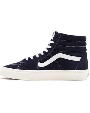 Vans Sk8-Hi Casual Skateboarding Shoes - Blue