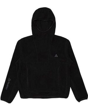 Nike Acg Polartec Wolf Tree Parker Casual Sports Pullover - Black