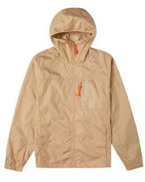 Converse Retro Casual Hooded Jacket Couple Style 'Khaki' - Natural