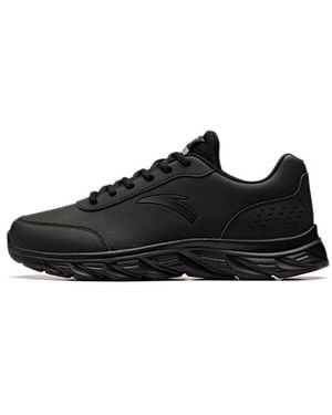 Anta Running Series Trainers Leather - Black