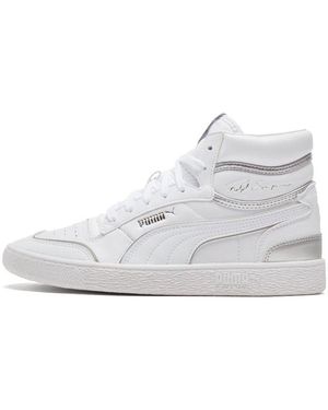 PUMA (Wmns) Ralph Sampson Mid Metal - White