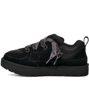 UGG Lo Lowmel Lace-Up Boots 11 D - Black