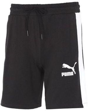 PUMA Casual Sports Breathable Lacing Shorts - Black