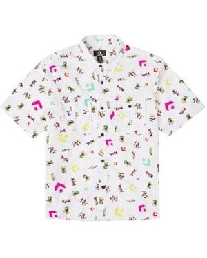 Converse Park Gym All Over Print Shirt - White
