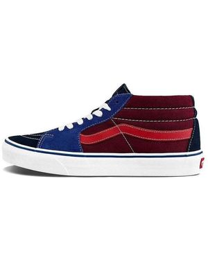 Vans Sk8-Mid Shoes - Red