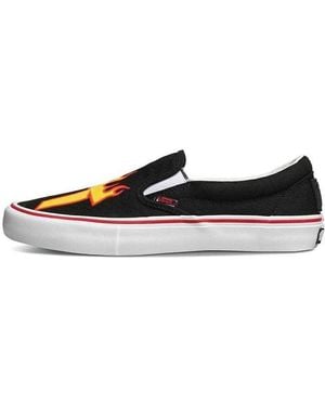 Vans Thrasher X Slip-On Pro 'Thrasher' - Black