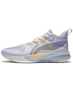 Li-ning Sonic 10 Team 'Lilac Pale Banana' - Blue