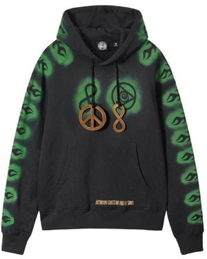 Stussy X Dries Van Noten Embroidered Hoodie - Green
