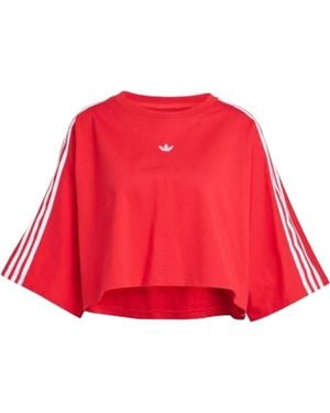 adidas (Wmns) Adilenium Season 3 Boxy Oversized T-Shirt - Red