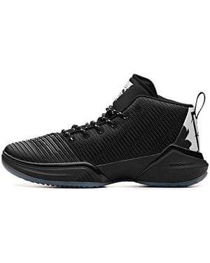 Anta High Top Basketball Shoes - Black