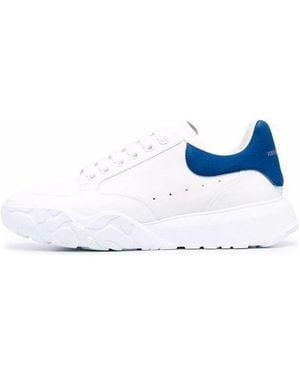 McQueen Oversized Court Trainer - Blue