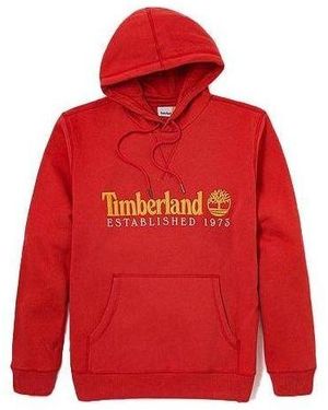 Timberland 50Th Anniversary Drawstring Hoodie - Red
