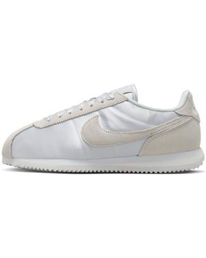 Nike classic cortez nylon premium women pure platinum white best sale