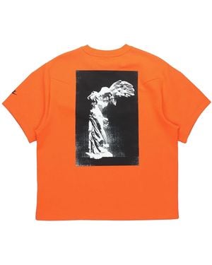 Nike Sportswear Nsw Tech Fleece Short Sleeve - Orange