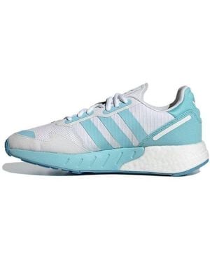 adidas (Wmns) Zx 1K Boost 'Bold Logo Graphic - Blue