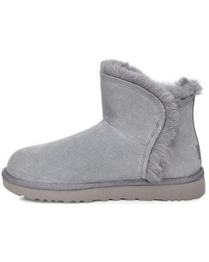 UGG (Wmns) Classic Mini Fluff High-Low - Gray