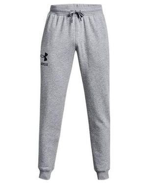 Under Armour Rival Graphic Fleece Trousers - Grey