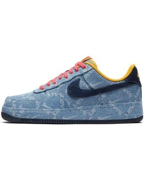 Nike Air Force 1 Low "Levi's Denim" Cv0670 447" - Blue