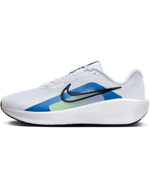 Nike Downshifter 13 Road Running Shoes (Extra Wide) - Blue