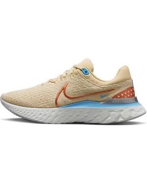Nike (Wmns) React Infinity Run Flyknit 3 'Sesame Metallic Copper' - Brown