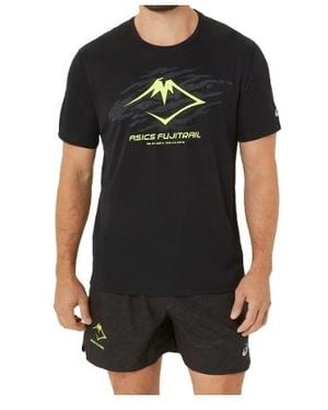 Asics Fujitrail Running T-Shirt - Black