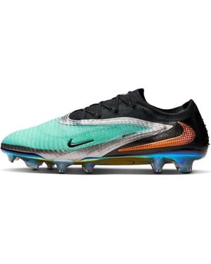 Nike Phantom 6 Low Elite Fg 'Chrome' - Blue