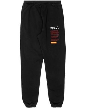 Heron Preston X Nasa Facts Slim Trousers - Black