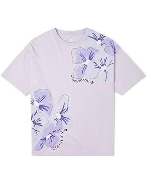 Converse (Wmns) Infinite Lilac Iwd Oversized T-Shirt - Purple